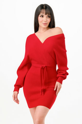 Sensual Sweater Dress