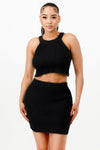 Cable Knit Cutie Skirt Set