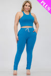 Stacked Pants Set