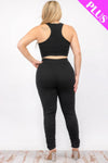 Stacked Pants Set