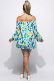 Off The Shoulder Bubble Dress