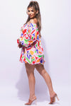 Off The Shoulder Bubble Dress