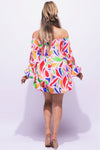 Off The Shoulder Bubble Dress
