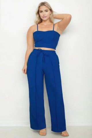 Boss Babe Bustier Pants Set
