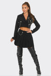 Chains and Pleats Skirt Set