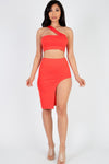 Suns Out Shoulders Out Skirt Set