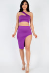 Suns Out Shoulders Out Skirt Set