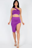 Suns Out Shoulders Out Skirt Set