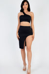 Suns Out Shoulders Out Skirt Set