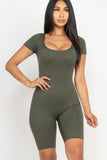 Scoop Neck Romper