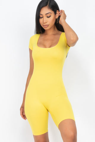 Scoop Neck Romper