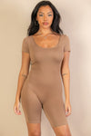 Scoop Neck Romper
