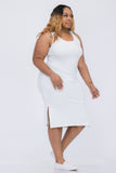 Ribbed Tank Midi Dress