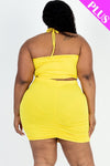 Zipline Halter Skirt Set