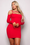Strap on Strap Mini Dress