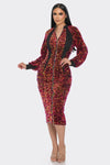 Stunning Sequin Midi Dress