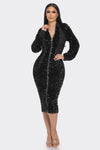 Stunning Sequin Midi Dress