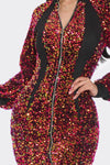Stunning Sequin Midi Dress