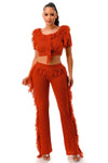 Let's Dance Fringe Pants Set