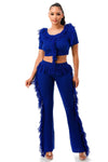 Let's Dance Fringe Pants Set