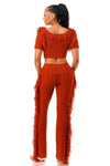 Let's Dance Fringe Pants Set
