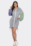 Color Block Transition Dress
