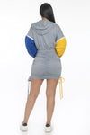 Color Block Transition Dress