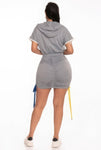 Color Block Transition Dress