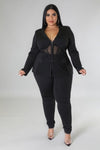 Curvy Corset Suit