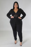 Curvy Corset Suit